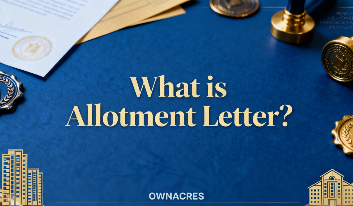 What is an Allotment Letter?