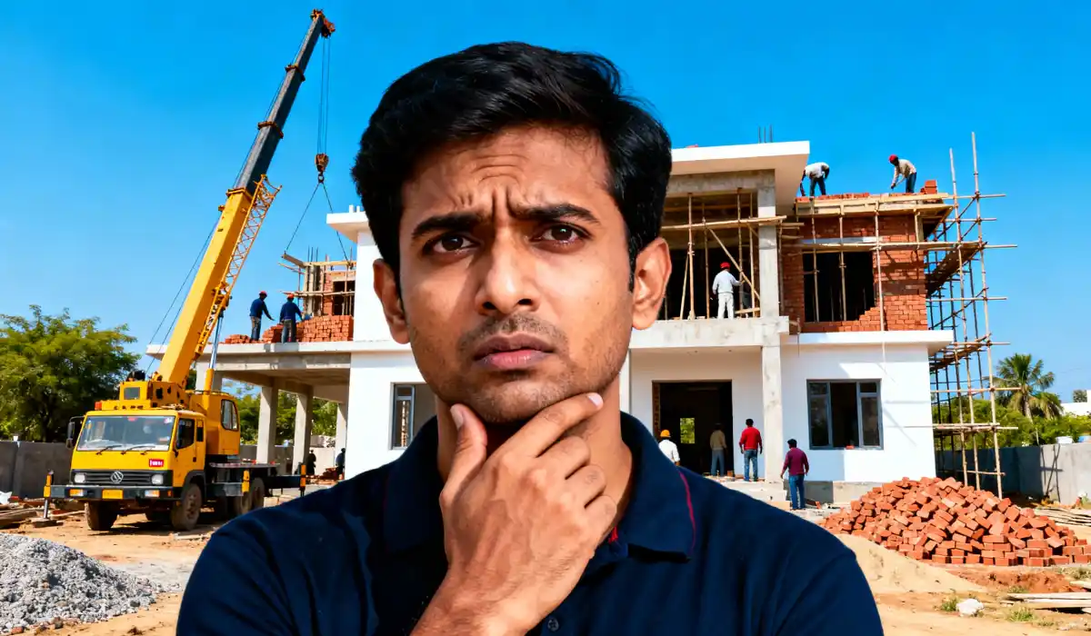 How do you buy land and build a house?